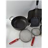 Image 2 : Various Pots, Pans and Strainers