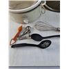 Image 2 : Crock Pot, Pizza Pan, Measuring Spoons and Utencils