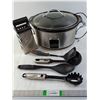 Image 1 : Moulinex Crock Pot, Cheese Grater and Kitchen Utencils