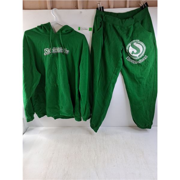 Sask Roughriders Hoodie and Sweatpants
