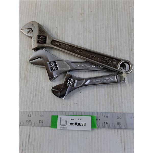 ITC and (2) Maximum Crescent Wrenches