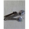 Image 2 : Assorted Crescent Wrenches