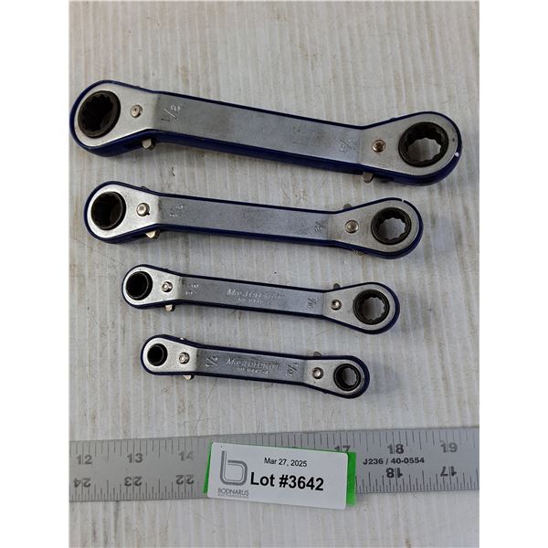 Set of MasterCraft Ratcheting Wrenches