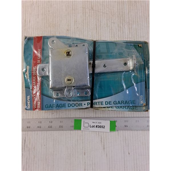 Set of (3) NIB Sliding Garage Door Locks