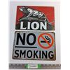 Image 1 : Lion and No Smoking Wall Hanging Signs