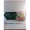 Image 1 : Unicorn Squishmallow and Shopping Basket