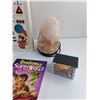 Image 5 : DIY Tinted Lip Kit, How Science Book Works, Salt Lamp, Goosebumps Books, Beads and Misc