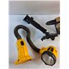 Image 2 : Black & Decker Finishing Sander, DeWalt Lamp and Phone Holder
