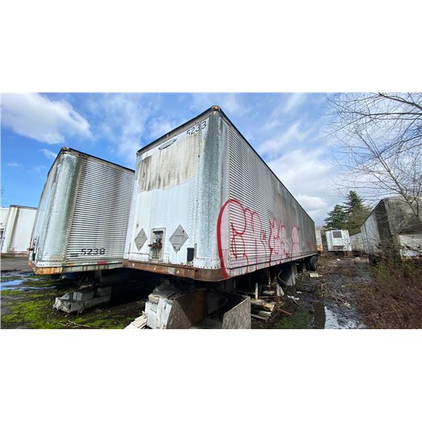 TRAIL MOBILE 53FT TRAILER WITH CONTENTS *PARTS ONLY, MUST TOW, REQUIRES PROPER TRANSPORTATION*