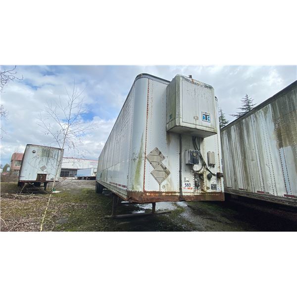 MANAC 53FT TRAILER WITH CONTENTS *PARTS ONLY, MUST TOW, REQUIRES PROPER TRANSPORTATION*