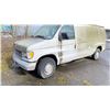 Image 1 : 1995 FORD ECONOLINE E-150 3DR CARGO VAN, WHITE VIN 1FTEE14Y7SHB80529