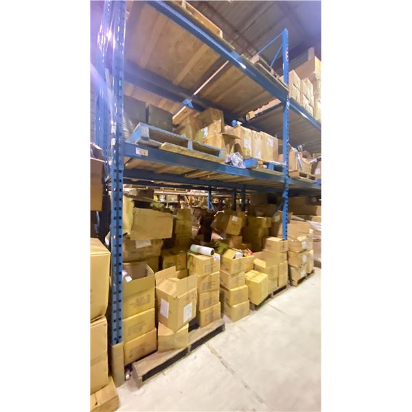 ENTIRE BAY OF PANEL NAILS, MACHINE SCREWS, TOW ROPES, CAR SUNSHADES & MORE