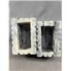 Image 8 : Pair Of Vintage Carved Stone Foo Dog Figures - Approx. 7" Tall
