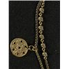 Image 8 : Vintage Silvertone Nina Ricci Necklace & Unusual 3 Pendant Bronzetone Necklace