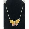 Image 8 : Assorted Butterfly Jewelry Plus Matching Rhinestone Dragonfly Necklace & Earrings