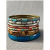 Image 8 : Vintage Mother Of Pearl & More Bangle Bracelets