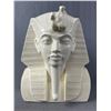 Image 2 : 4 Vintage Decorative Busts - Egyptian 11.5" Ceramic, Santini Italy Chopin, Resin Bach & Plastic Tsch