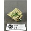 Image 2 : Rare Green Garnet Specimen. Retails $450.00
