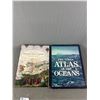 Image 2 : Nice Selection Of Vintage Hardcover Books - Historical & Ocean Atlas', Native Orchids Of North Ameri