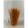 Image 2 : 10.5"H Earthenware Indonesia Art Vase & 24" L Wood Paddle
