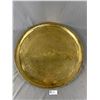 Image 2 : 2 Detailed Design Brass Art Décor. NO SHIPPING Approx. 23" Diam