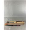 Image 2 : Interesting African Wood Lot - Walking Sticks, Cooking Tools & Fancy Hookah Hose
