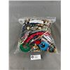 Image 1 : Large Bag Full Of Misc Costume Jewelry, Beads & Parts Etc