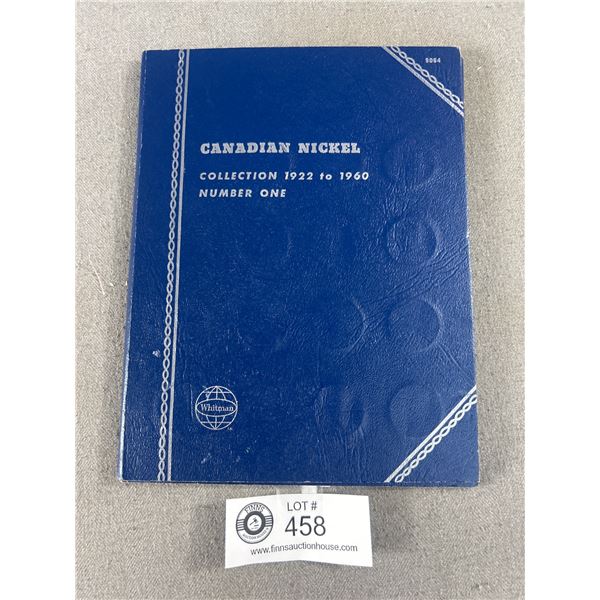 1922-60 Canadian Nickel Collection In Album (Almost Complete)