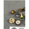 Image 2 : Vintage Gold Filled/Silver Pins. Lot Of 14