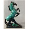Image 3 : 2 14" H Blue Mountain Potteries Rearing Horse Figures