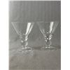 Image 2 : Lot Of Vintage Sherry, Wine & Tumbler Glasses Plus 7" Diam. Glass Ashtray