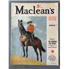 Image 1 : 1941 Macleans Magazine w/ R.C.M.P. Cover