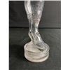 Image 2 : 9"H Antique Glass Boot Perfume Bottle