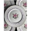 Image 2 : 5 Pretty "Century Rose" Paragon Fine China Dinner Plates
