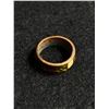 Image 2 : Vintage Copper Enamel Cubist Abstract Ring. Modernist
