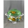 Image 1 : Beautiful Vintage Enamel Cooking Pot