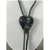 Image 2 : Exquisite Vintage Sterling & Labradorite Boho tie