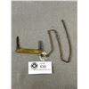 Image 1 : Antique Watch Chain with Antique Knife