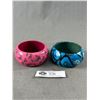 Image 1 : 2 Hand Painted Native American Bangles