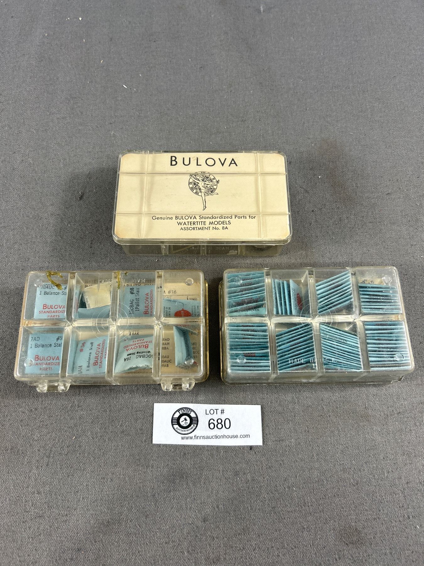 Vintage Genuine Bulova Watch Parts