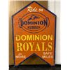Image 1 : Large Custom Made Hand Painted Dominion Royals Wooden Sign. NO SHIPPING. Approx. 37" x 24"