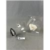 Image 1 : 2 Crystal Displays & Orthoceras Fossil. Retail $250.00 - $300.00 Each