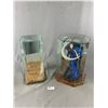 Image 1 : Beautiful Bob Mackie Moon Goddess Barbie Doll (1996) In Glass Display Case. Plus Another Glass Displ