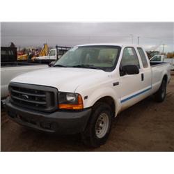 FORD F250XL SUPER DUTY SUPER CAB 4 DOOR PICKUP TRUCK, s/n 1FTNX20L5XEE08045