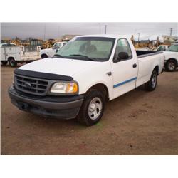 FORD F150XL PICKUP TRUCK, s/n 1FTRF17W91KF65164