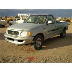 FORD F150XLT 4X4 PICKUP TRUCK, s/n 1FTZF1863WKA40879