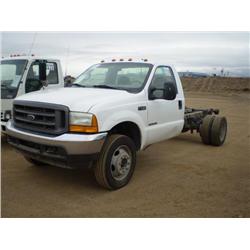 FORD F450 SUPER DUTY 4X4 CAB & CHASSIS, s/n 1FDXF47F11ED30891