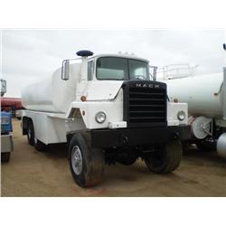 1972 MACK DM685 4,000 GALLON 6X6 WATER TRUCK, s/n DM6856S1040