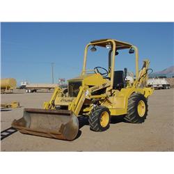 TERRAMITE T5D MINI LOADER BACKHOE, s/n 5D990838