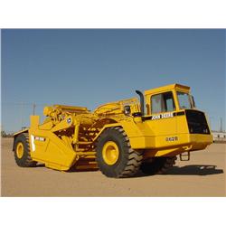 JOHN DEERE 862B ELEVATING SCRAPER, s/n TO862BX809858